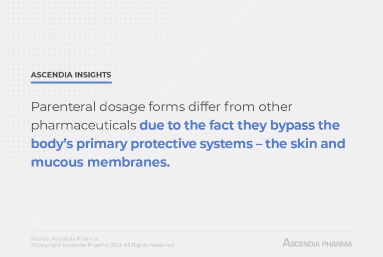 Parenteral Formulation Development Injectables Ascendia
