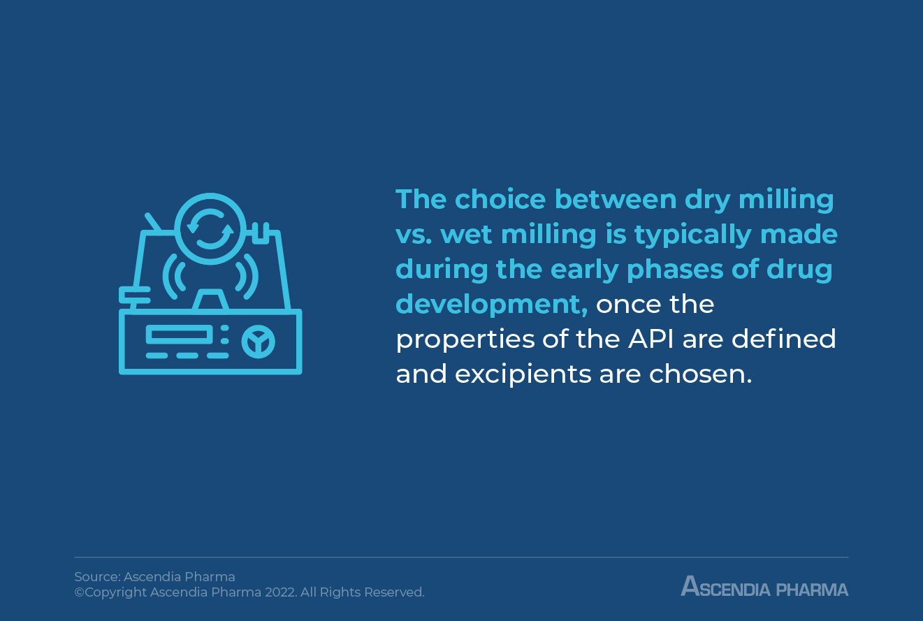 Wet Milling vs. Dry Milling in the Pharmaceutical Industry Wet Milling